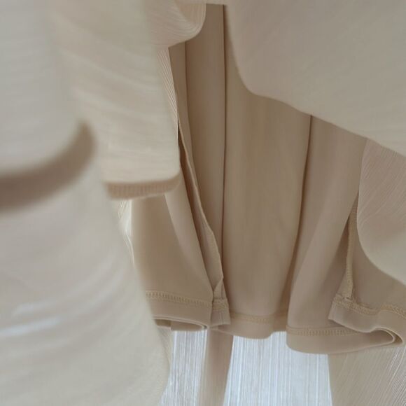 NWT Altar’d State Taupe Shimmer Dress - Picture 7 of 8